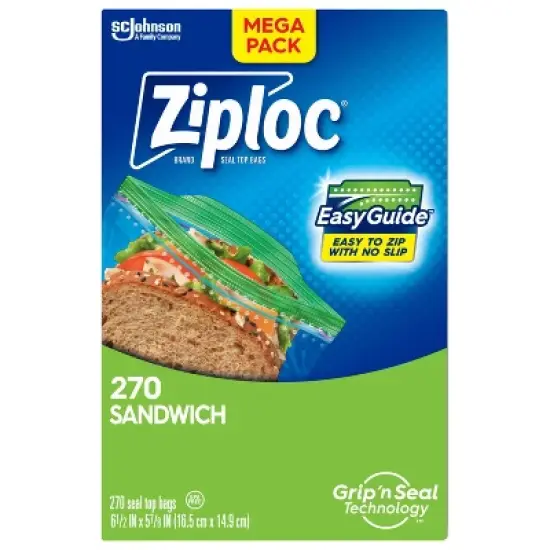 Ziploc Sandwich Bags image {3}