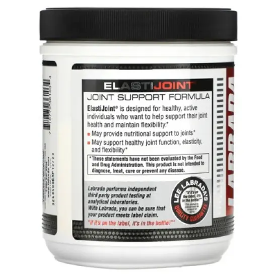 Labrada Nutrition ElastiJoint, Joint Support Formula, Orange , 13.54 oz (384 g) image {2}