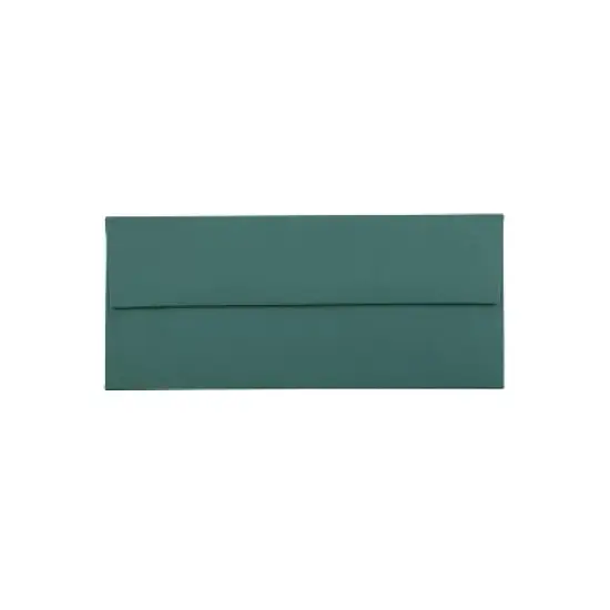 JAM Paper #10 Business Envelopes 4.125 x 9.5 Teal Bulk 500/Box (63924024h) image {2}