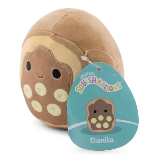 Squishmallows Breakfast Squad 5 Inch Plush | Danilo The Chocolate Banana Toast image {1}