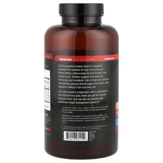Olympian Labs CLA - 3000 mg - 210 Softgels image {2}