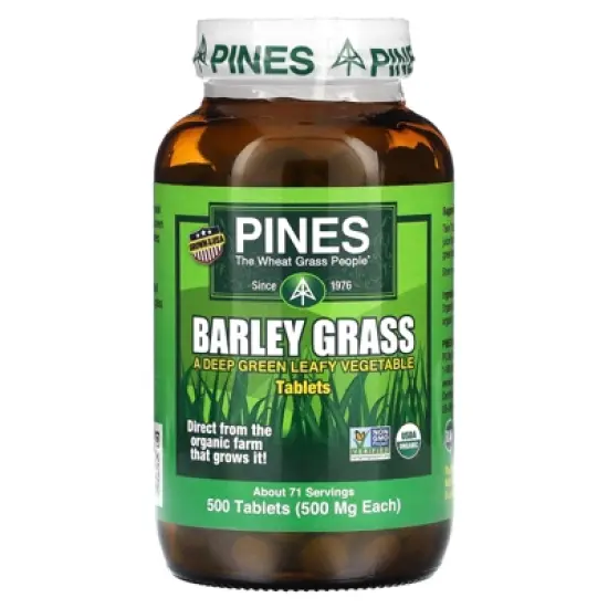 Pines International Barley Grass, 500 Tablets image {4}