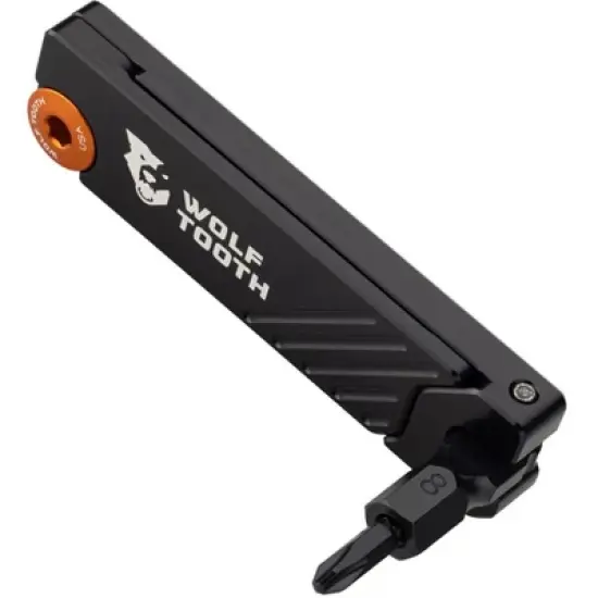 Wolf Tooth 6-Bit Hex Wrench Multi-Tool with Keyring - Red image {3}