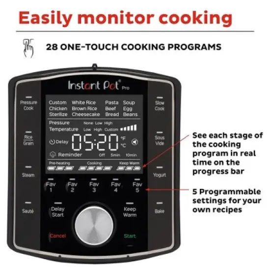 Instant Pot 8qt Pro Pressure Cooker image {3}