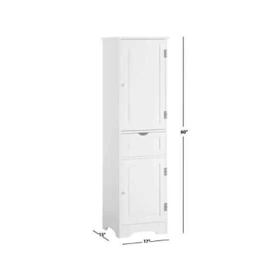 Brighton Kitchen Storage Pantry Cabinet White - Buylateral image {7}