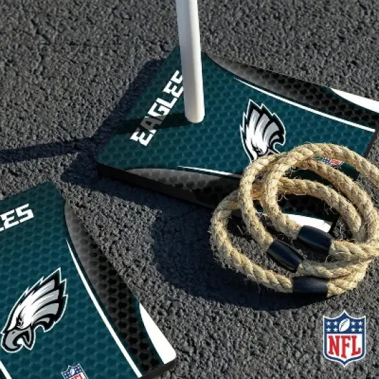 NFL Philadelphia Eagles Solid Wood Quoits Toss Game image {4}