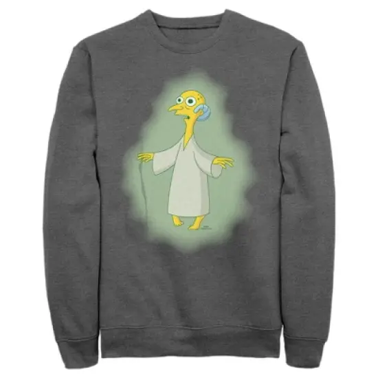 Men's The Simpsons Mr. Burns Alien Sweatshirt image {3}