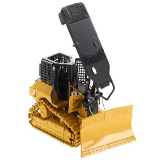 CAT Caterpillar D5 XR Fire Suppression Track Type Dozer Yellow "High Line" Series 1/50 Diecast Model by Diecast Masters image {3}