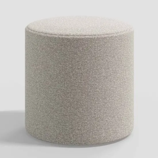 Round Thalia Ottoman in Boucle - Threshold&trade; image {1}
