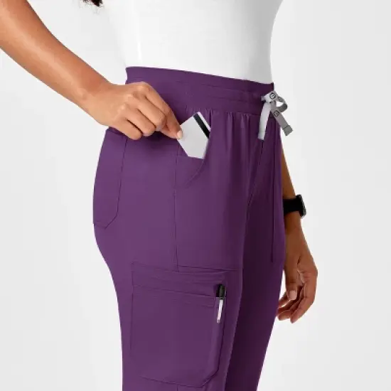 Wink PRO Women's Slim Leg Cargo Scrub Pant image {5}