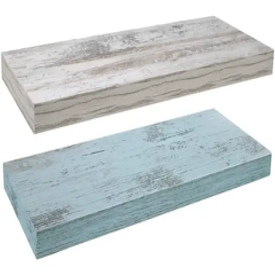 Sorbus Large Wall Mount Floating Shelf image {11}