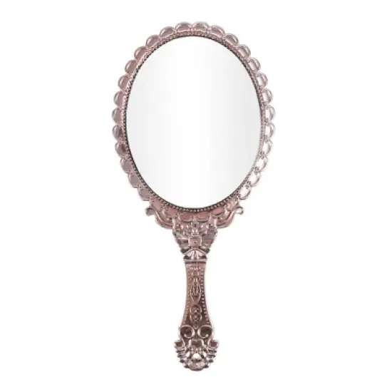 Unique Bargains Hand Mirror with Handle 9.8" L x 4.5" W 1 Pc image {8}