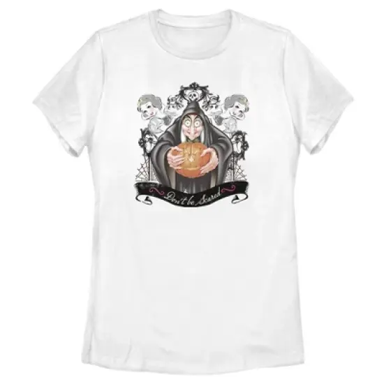 Women's Snow White and the Seven Dwarves Evil Queen Pumpkin T-Shirt image {4}