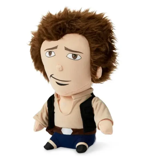 Seven20 Stuffed Star Wars Plush Toy - 9" Talking Han Solo Doll image {1}