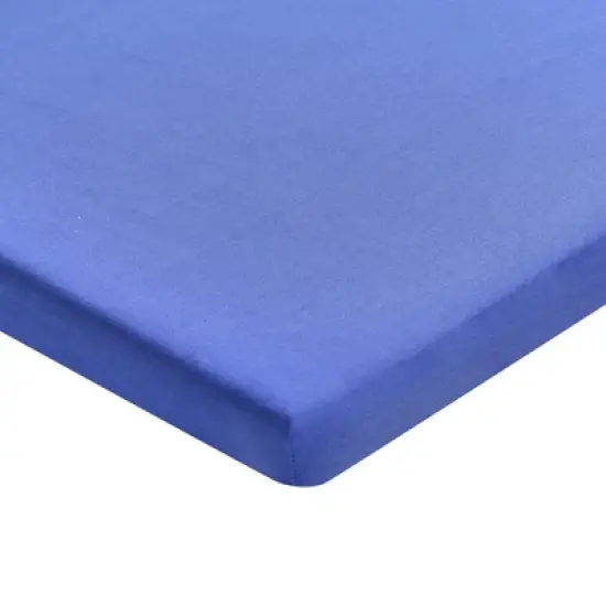 Everyday Kids 2-Pack Pack 'n Play Sheets, 100% Cotton, Jungle Sports & Blue, Soft Fitted Sheets for Portable Crib, Playpen, or Mini Crib image {12}