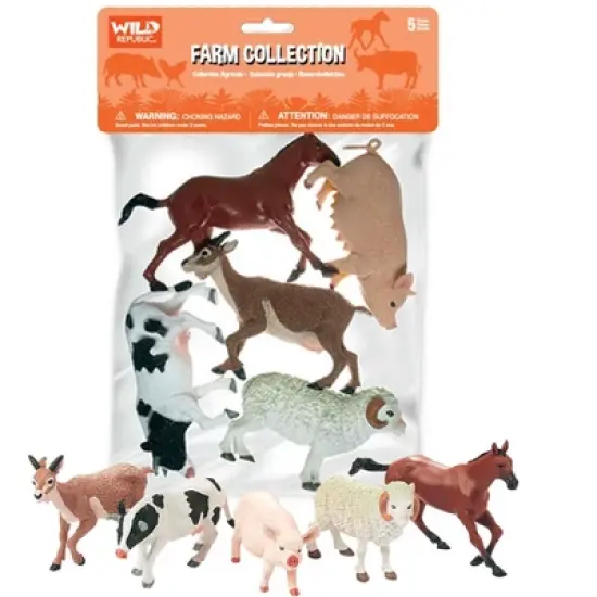 Wild Republic Polybag Farm Animal Figure, 12 Inches image {1}