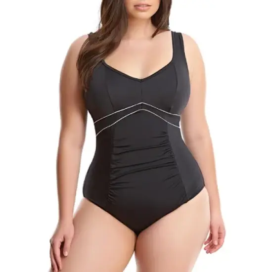 Elomi Women's Plus Size Essentials Firm Control One-Piece - ES7617 image {2}