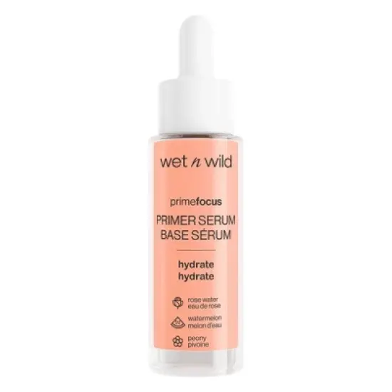 Wet n Wild Prime Focus Hydrating Primer Serum - Pink - 1 fl oz image {3}
