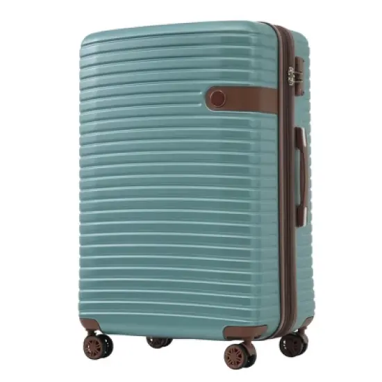 3/4 PCS ABS Lightweight Hard Shell Luggage Set with Spinner Wheels and TSA Lock - ModernLuxe image {8}