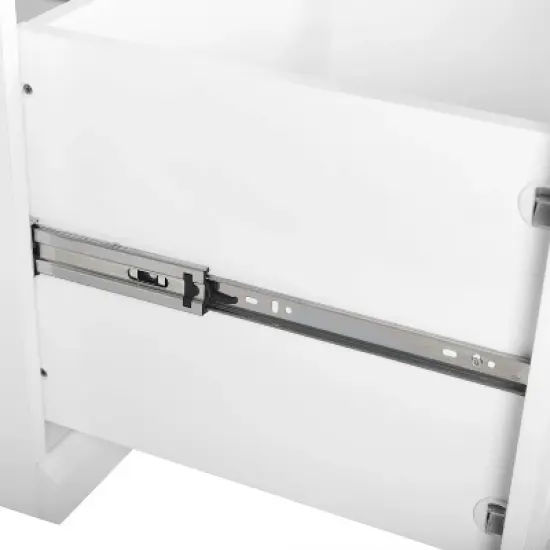 3pc Harper Entryway Hall Tree and 2 Pantry Closet Set White - Crosley image {7}