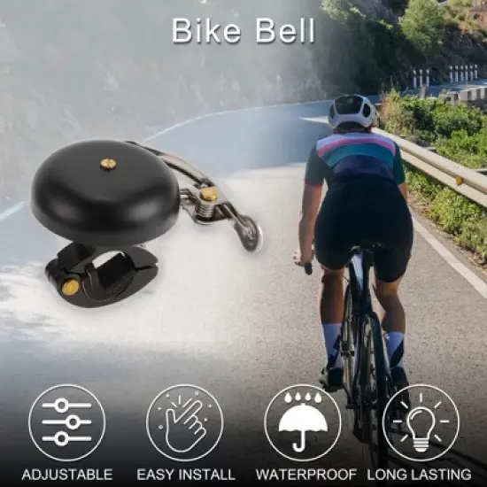Unique Bargains Adults Loud Sound Mountain Bike Trigger Bell image {1}
