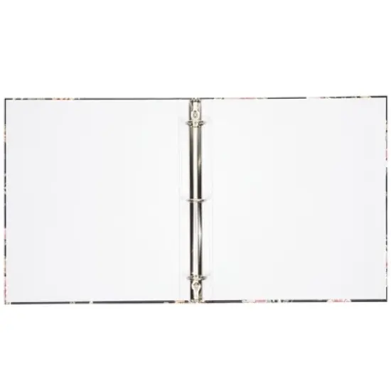 Paper Junkie 2 Pack Colorful Floral 3 Ring Binder with 1.5 Inch Rings, Decorative File Folder for Office Supplies, 250 Sheet Capacity, 11.5 x 10.5 In image {7}