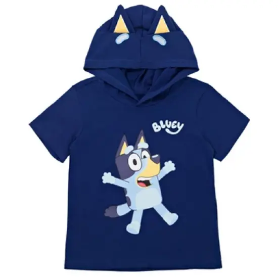 Bluey Bingo Bluey Cosplay T-Shirt and Mesh Shorts Outfit Set Toddler to Little Kid image {2}