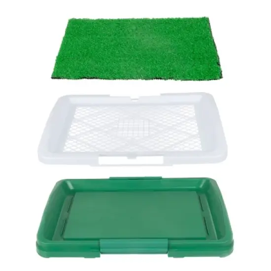 Pet Adobe Artificial Grass Pee Pad Set for Dogs image {6}