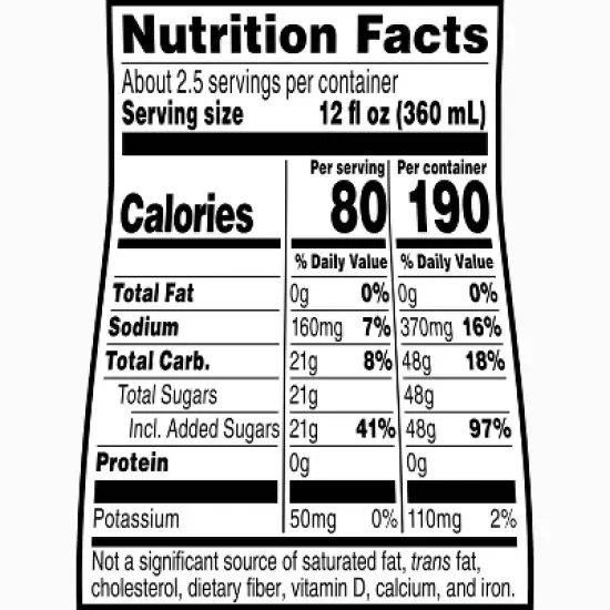 Gatorade Mashup Lemon Lime Sports Drink - 28 fl oz Bottle image {5}