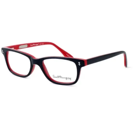 Ernest Hemingway Designer Reading Glasses H4617 (Small Size) in Black-Red 48mm image {5}