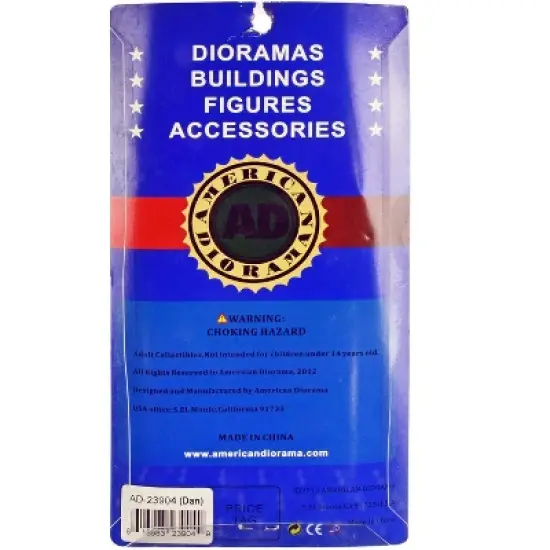 Mechanic Dan Figurine for 1/24 Scale Model Car by American Diorama image {2}