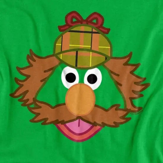 Toddler Boys' Sesame Street Big Face Sherlock Hemlock No Magnifer T-Shirt image {1}