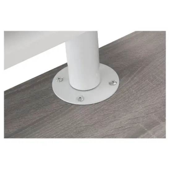 Rotating Multi Positional Modern Desk Light Gray - Techni Mobili image {13}