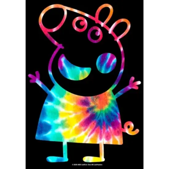 Boy's Peppa Pig Tie-Dye Peppa T-Shirt image {1}
