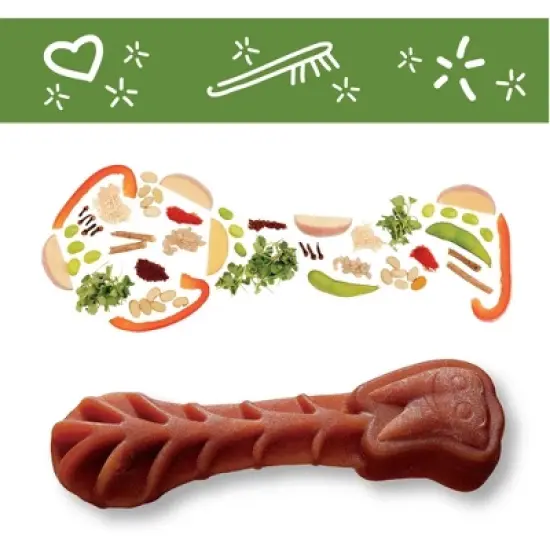 WHIMZEES by Wellness Small Value Bag Dental Chew Dog Treat with Vegetable Flavor - 12.7oz image {2}
