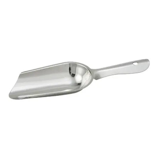 Winco Ice Scoop, Stainless Steel, 4 oz image {3}