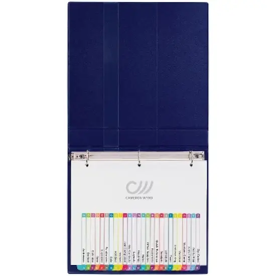 Avery Ready Index Table of Contents Dividers Multicolor Tabs A-Z Letter 11844 image {7}