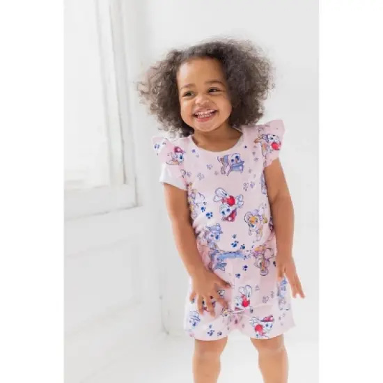 PAW Patrol Skye Chase Marshall Girls Sleeveless Romper Toddler image {1}