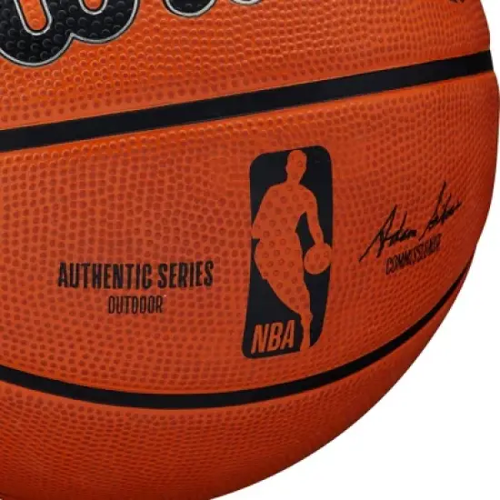 Wilson NBA Authentic Series Outdoor 27.5" Basketball - Brown image {7}