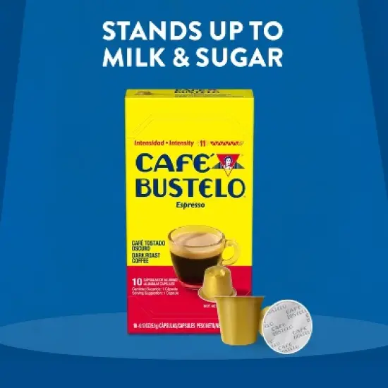 Caf&eacute; Bustelo Espresso Dark Roast Capsules - 10ct image {5}
