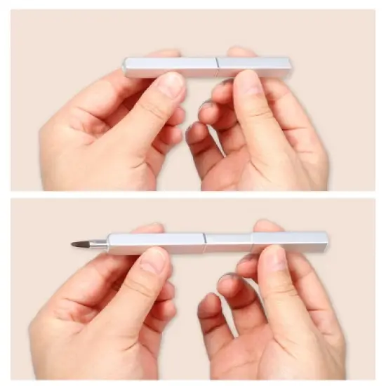 Unique Bargains Lipstick Brushes Makeup Tool Applicators Set Concealer Brush Smudger Brush 1pcs image {4}