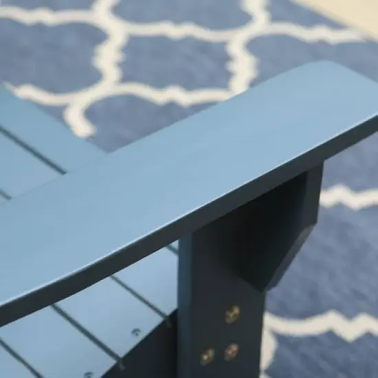 Outdoor Poplar Wood Adirondack Chair - Captiva Designs image {2}