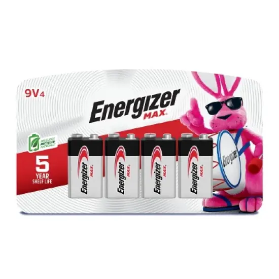 Energizer Max 9V Batteries - Alkaline Battery image {9}