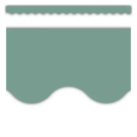 Teacher Created Resources&reg; Retreat Green Scalloped Border Trim, 35 Feet Per Pack, 6 Packs image {2}