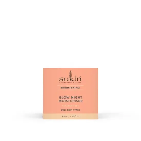 Sukin Brightening Glow Night Face Moisturizer - 1.69oz image {1}