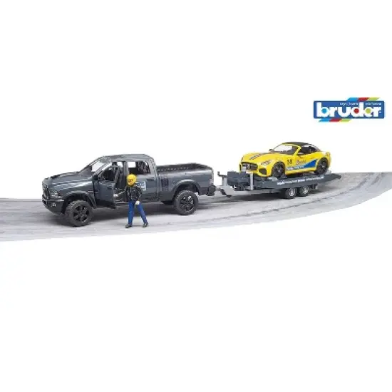 Bruder RAM 2500 Power Wagon with Roadster Racing Team image {5}