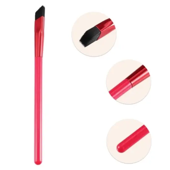 Unique Bargains Multifunction Three-Dimensional Concealer Makeup Brush Red Black 4Pcs image {2}