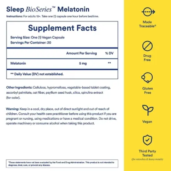 Ritual Sleep Dietary Supplements Vegan Capsule - 20ct image {5}