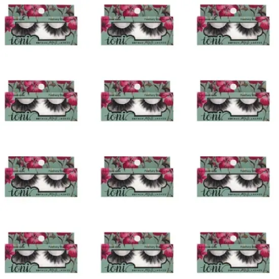 IONI Collector's Premium Edition 3D Faux Mink Lash Feathery Volume Flare (Pack of 12) image {2}