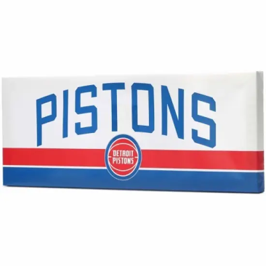 NBA Detroit Pistons Tradition Canvas Wall Sign image {1}